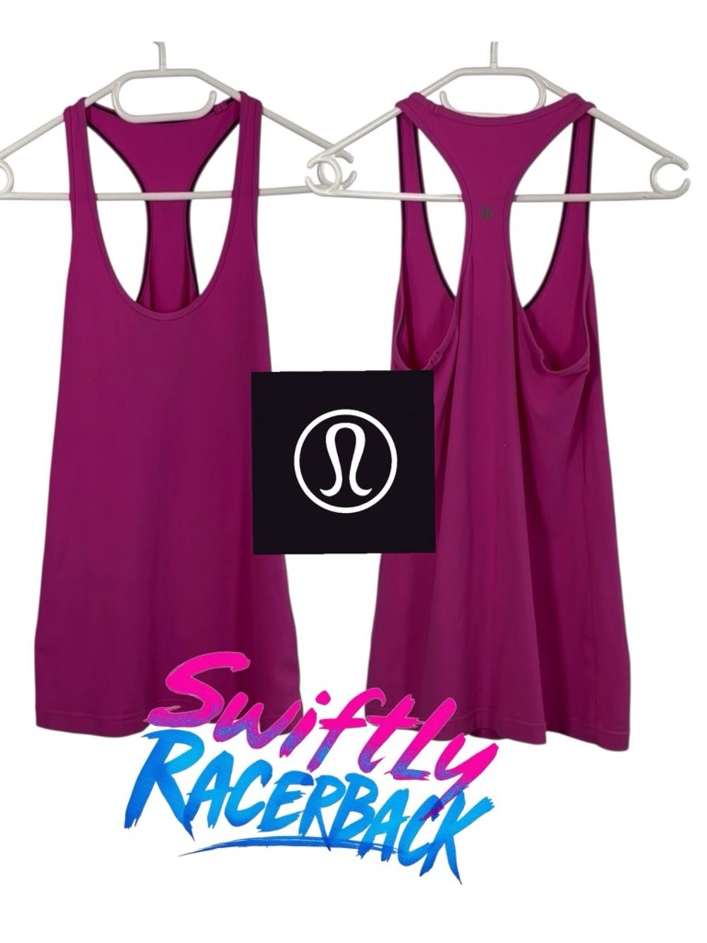 LULULEMON Athletica Magenta Swiftly Racerback